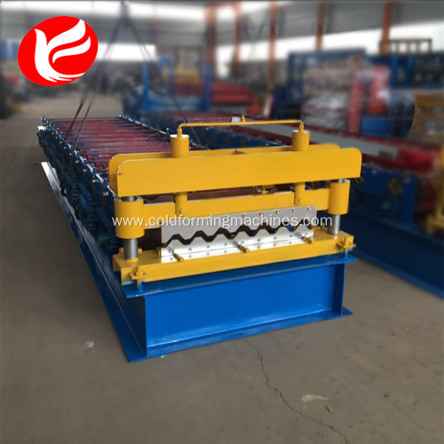 Lightweight siding steel wall panel roll forming machine